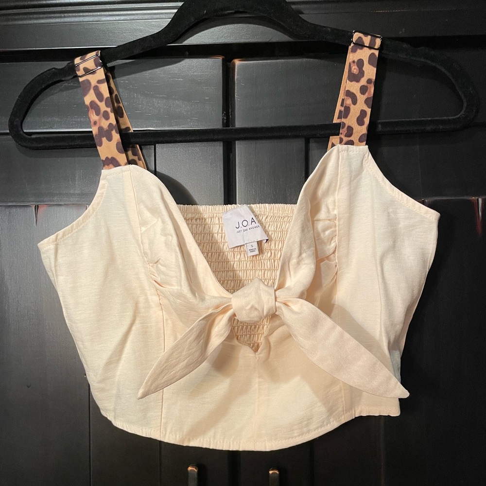 JOA Crop Tank Top Size S